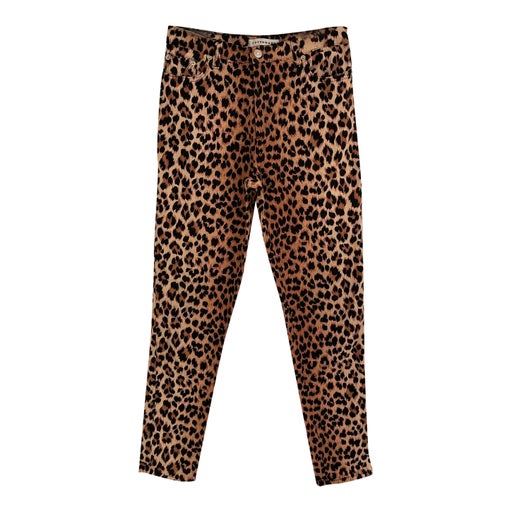 Leopard jeans