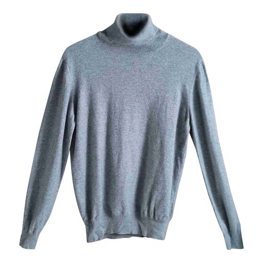 Pull col roulé cachemire