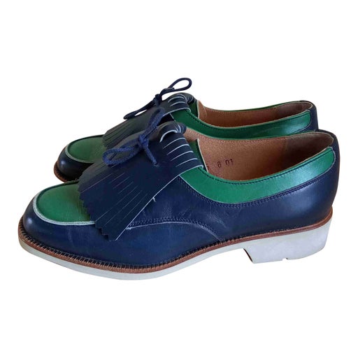 Derbies en cuir