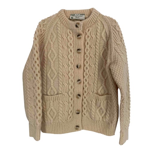 Wool cardigan