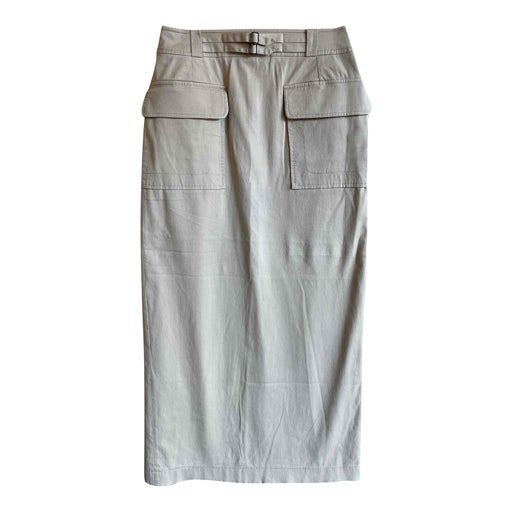 Jupe longue en coton