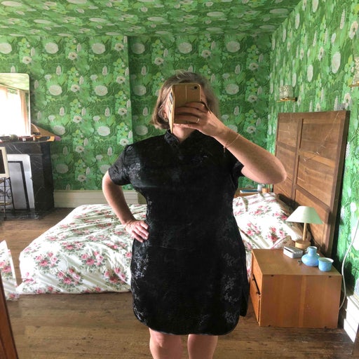 Silk dress