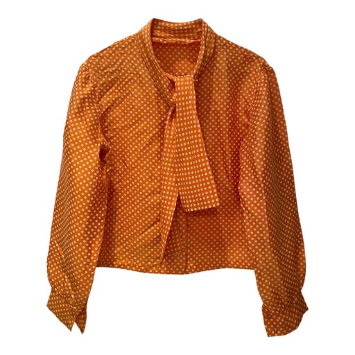 Polka dot blouse