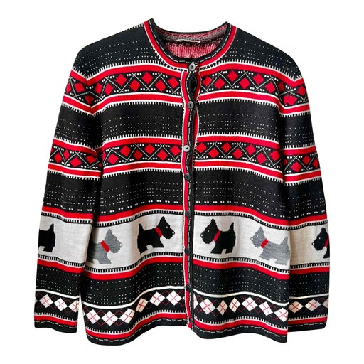 Cardigan à motif 