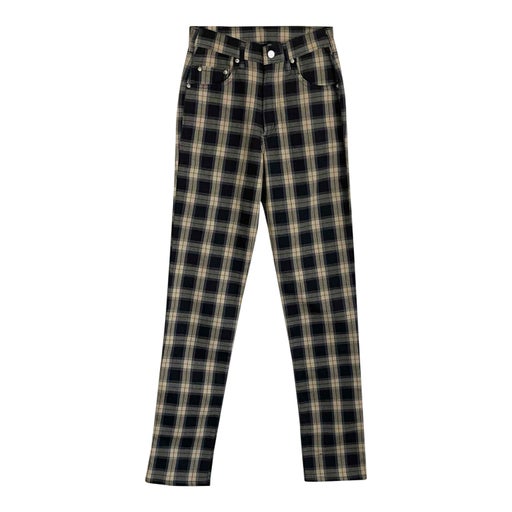 Checked pants