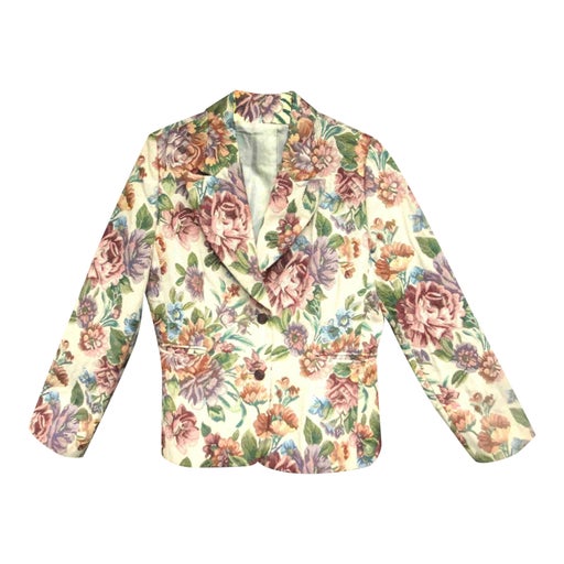 Floral blazer