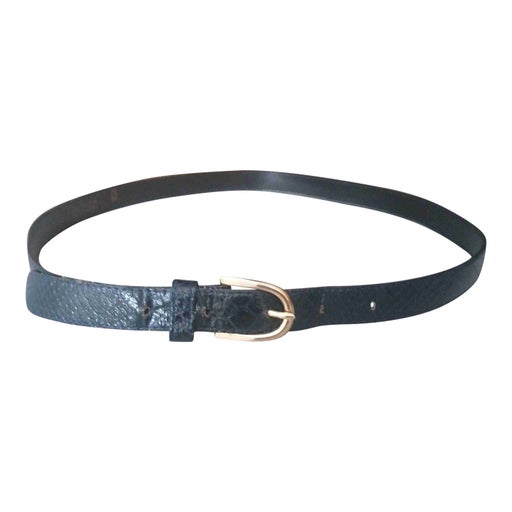 Leather belt