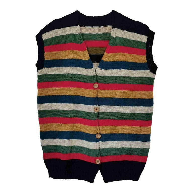 Sleeveless striped vest for women | Imparfaite