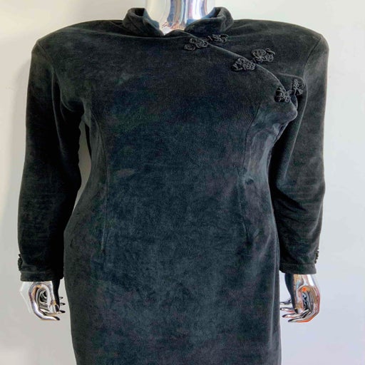 Asian velvet dress