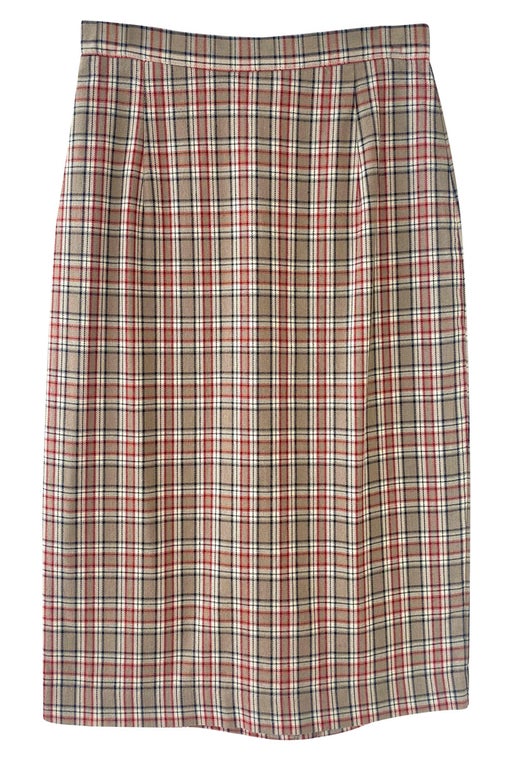 Tartan mini skirt