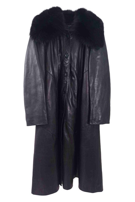 Lanvin leather coat