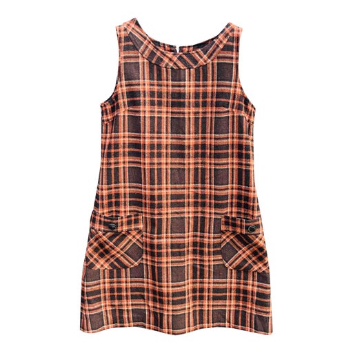 Checked dress