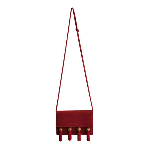 Suede bag