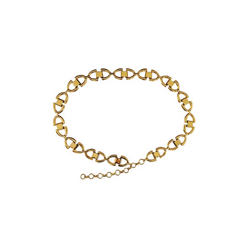 Gold chain belt