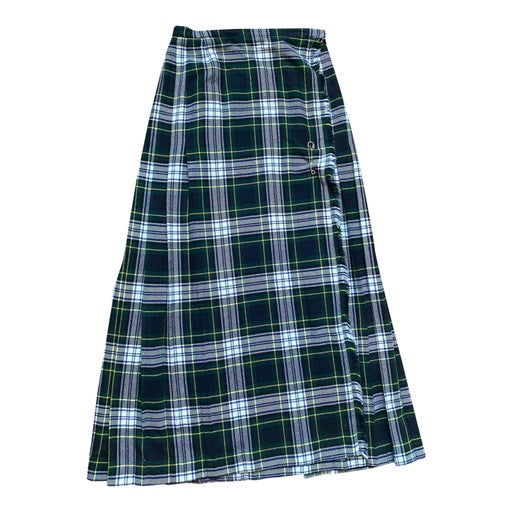 Long kilt skirt