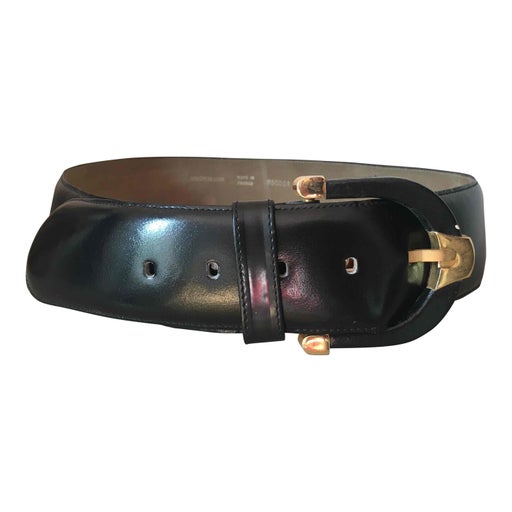 Leather belt