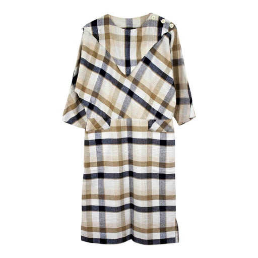 Checked dress