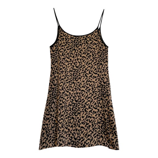 Leopard silk nightie