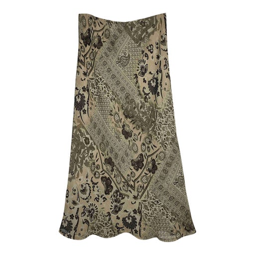 Long patterned skirt