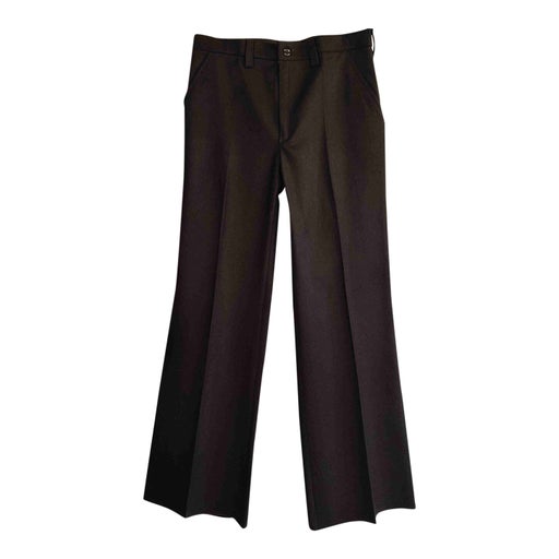 Wool pants