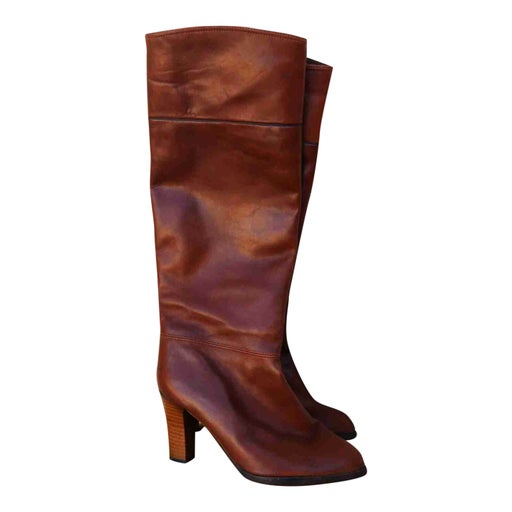 Bottes en cuir