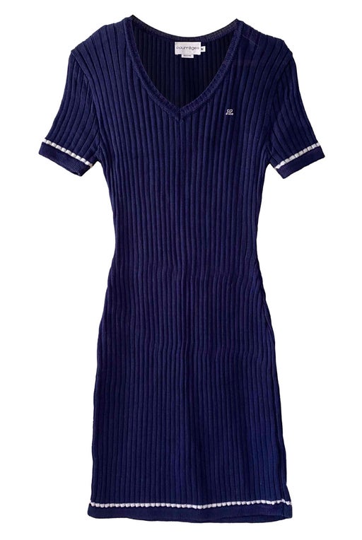 Courrèges knitted dress