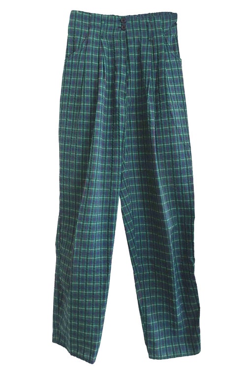 Scottish tartan pants