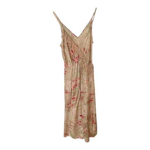 Long silk dress