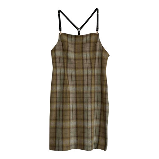 Checked dress