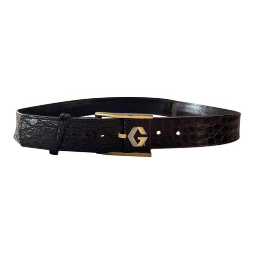 Leather belt