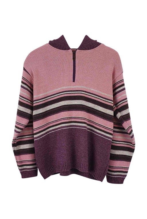 Knitted alpaca & merino wool sweater,