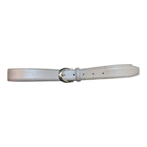 Leather belt