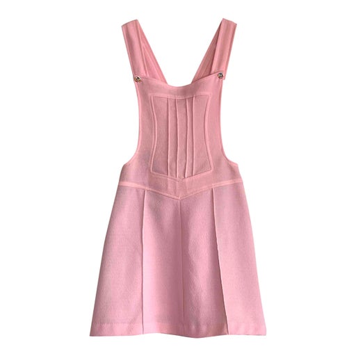 Pink overall skirt