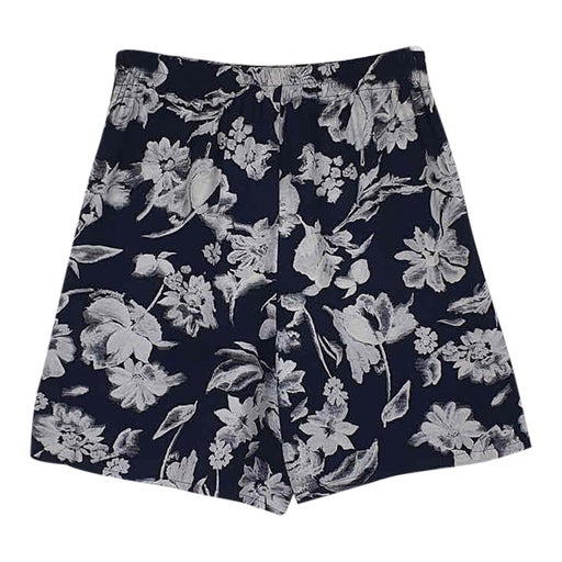 Short taille haute à fleurs