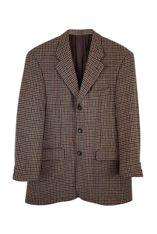 Houndstooth blazer