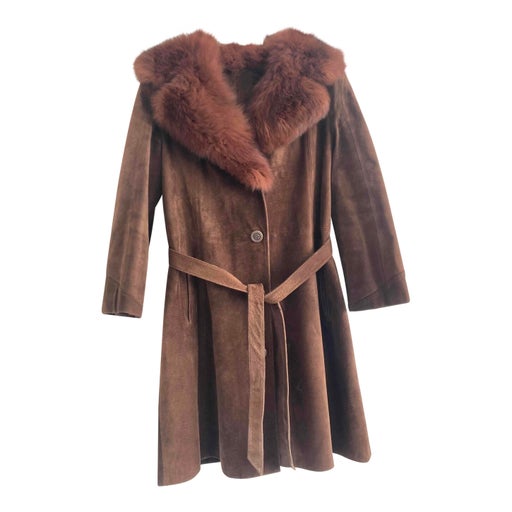 Manteau en daim