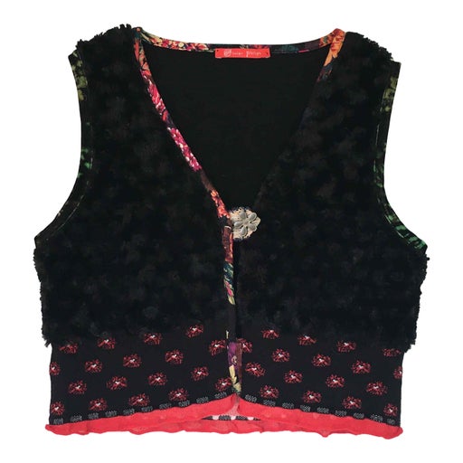 Faux fur vest