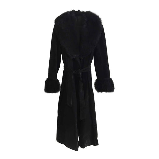 Suede coat