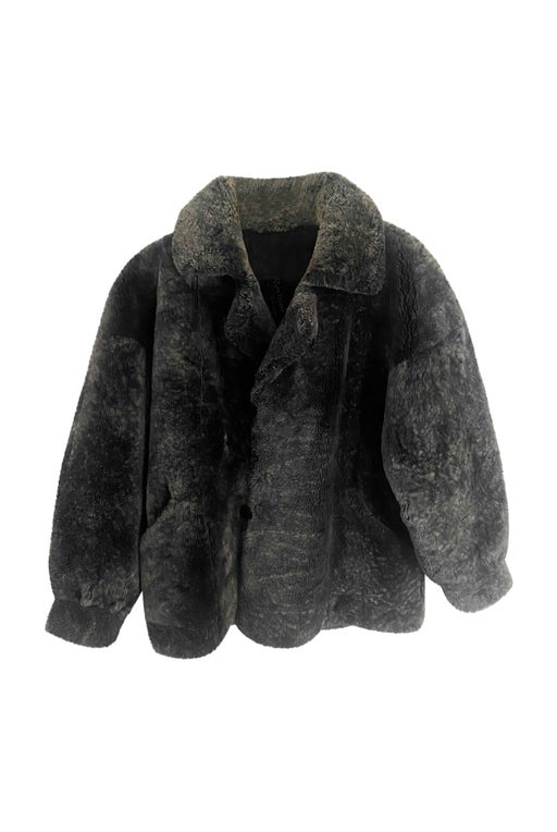 Faux fur coat