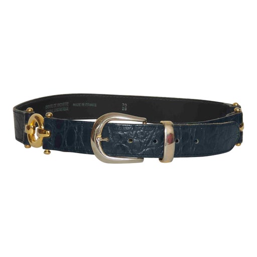 Leather belt