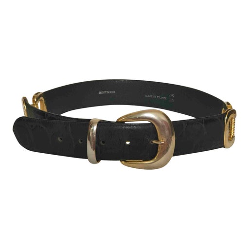 Leather belt