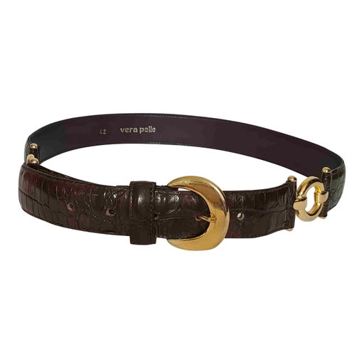Leather belt