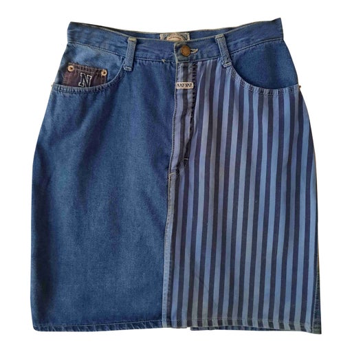 Mini jupe en jean