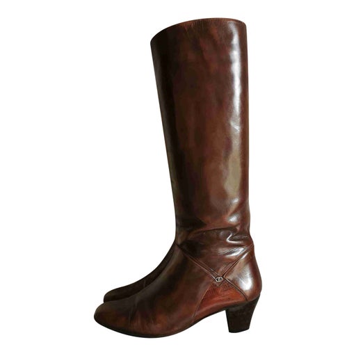Bottes en cuir 