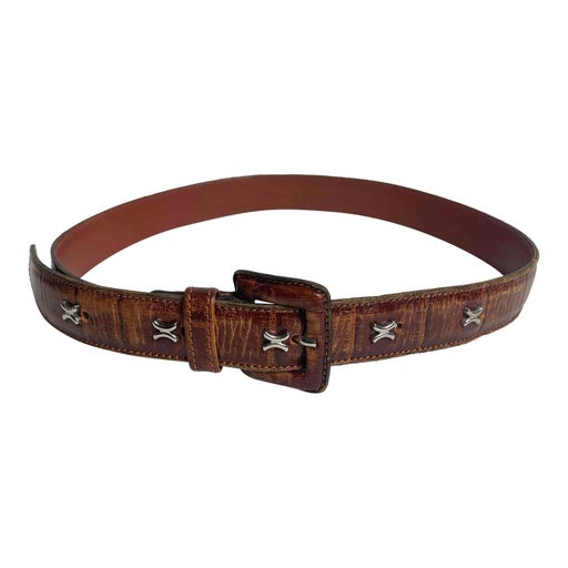 Leather belt