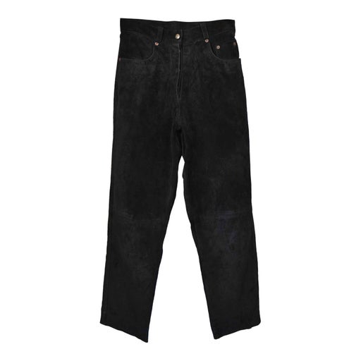 Suede pants