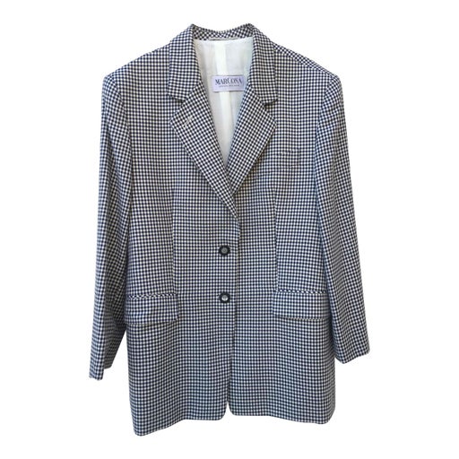 Wool and silk blazer