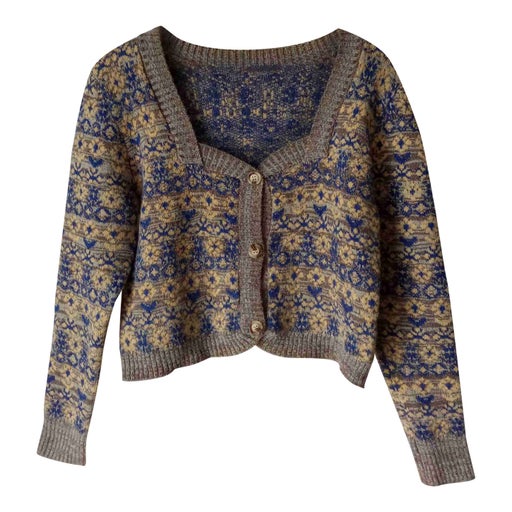 Wool cardigan