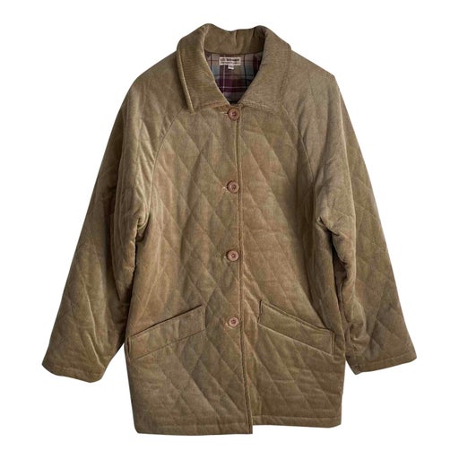 Long quilted jacket