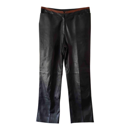 Pantalon en cuir 